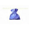 Eco-Friendly Purple Cotton Gift Packing Pouch Silk Screen Surface Handling