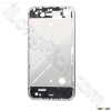 iPhone 4 Diamond Rhomb Styles Metal Bezel Frame Plate -Silver