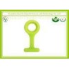 Eco - Friendly Soft Yellow Silicone Rubber Nurse Watch Band 24mm / 16mm