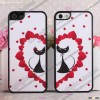 Romantic Lovers Hard Plastic Case For iPhone 5