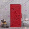 Cartoon Magnetic PU Leather Wallet Case Cover For iPhone 5