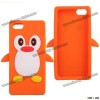 Lovely Penguin Silicone Case For iPhone 5