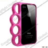 Color Detachable Aluminum Boxglove Bumper Case For iPhone 4/4S