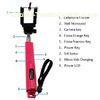 Mini Pocket Bluetooth Selfie Stick Monopod Phone Bracket for Mobile Phone