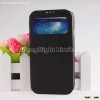 View Window Ultrathin Flip Leather Case for Samsung Galaxy S4 i9500