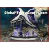 Professional Virtual Reality 9D Action Cinema With LED Touch Screen