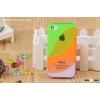mobile case PC protective case for Iphone 5G with watertransfer+rubberize oil
