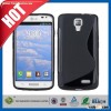 C&T Wholesale S-shape rubber gel tpu cover case for lg f70