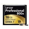 Lexar Professional 800x 120MB/s CompactFlash Card - 16GB