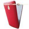 Eco-friendly Carbon Fiber Leather Flip Phone Case For HTC One Mini M4