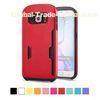 Galaxy S6 edge inner silicone outer plastic Samsung Cell phone Covers with card slot