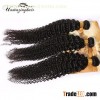 7A Brazilian Virgin Hair Kinky Curly Unprocessed 4 Bundles/400g Lot Free Shipping