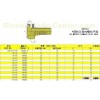 Gb Metric Female Flat Seat 30212