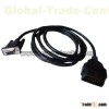 CY-DC037, Auto Diagnostic Cable, DB9P Female TO OBD-II Male