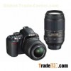Nikon D3100 Digital SLR Camera with Nikon AF-S VR DX 18-55mm lens