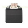 Black Pu / Genuine Leather Ipad Air / Mini Protective Case With Handle