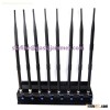 Adjustable 8 Antennas High Power GPS/ WiFi/ 315/ 433 Jammer