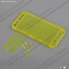 Full Housing Transparent Without Apple Logo Plastic Replacement Back Cover for iPhone 5