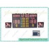 Electronic Wireless Scoreboard With Shot Clock , Basketball Stadium Scoreboard