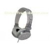 Professional Dyeing Wired HI FI Stereo Headphones For Mobile Phones