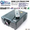 2500 lumen digital tv projector, hd 1080p led lcd projectors
