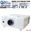 2500 lumens projector with led lamp & lcd panel for home entertainment