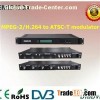 4 Channels MPEG-2 /H.264 HD Encoder Modulator