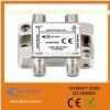 Indoor 3 way SATV splitter