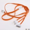 3 in 1 8 pin 30 pin micro USB Noodle Flat Data Sync and Charging Cable for iPhone 5,iPhone 4S,Samsun