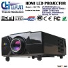 2500 lumens cinema projector for video games system & dvd & laptop & xbox