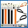 C&T Magnetic colorful Flat Noodle foldable travel Micro USB Data Sync Charger Cable Cord
