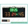 Outdoor Electronic Basketball Scoreboard With Wireless IR Controller , Waterproof IP65