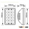 LED Driving Light CM-5045-5''