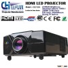 video games system projector with analog tv & 2200lumens & hdmi & usb