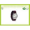 Durable Eco - friendly One / two Pieces Zulu Strap Nylon Watches For Boy