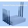 Desktop 8 Channel Mobile Jammer Device CDMA / GSM Signal Jammer