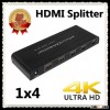New 4 port HDMI splitter separator 1x4 with Full 3D HDCP1.3 HDMI1.4V 4Kx2K