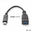 black male to female usb 3.1 type c cable