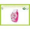 Unique Pussy Cat Shape Kids Cartoon Watches For Promotion Gifts Non - Toxic