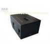 Portable 1600w Large subwoofer speaker with a vented rectangular enclosure