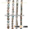 DIY gemstone snakeskin stone bead