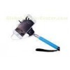 Folding Colorful 3.5mm audio cable selfie stick with shutter for mobile phone