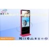 Red Public Advertising Totem Stand Alone Digital Signage With Network Function