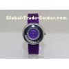 Purple elegant lady shiny diamond quartz watch small face ladies dress watches