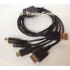 Universal Multi-function Extendable USB Cable With Micro 5pin , PSP PS VITA DS charge cable