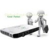 Front / Rear / Console LED DLP PC Digital Video Projector 300 Inch With Electric Zoom