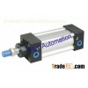 SI 32-200mm Double Acting Pneumatic Air Cylinders Equipment with 20mm 26mm Cushion