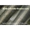 SS409/SS410 spiral finned tube , Heat Exchanger solid & serrated  fin Tubular
