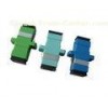 Pluggable SC Simplex Fiber Optic Adapter with Bronze Sleeve / Plastic housing