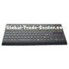 Industrial Backlighted silicone waterproof keyboard with touchpad , 108 key Army Keyboard